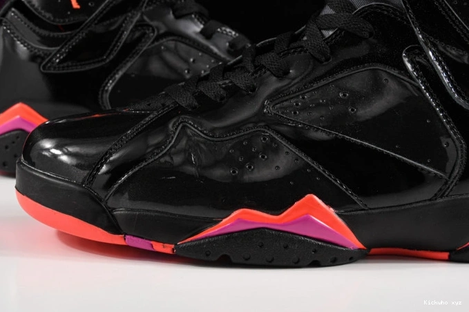 Retro Jordan Black Patent 313358-006 7 Air 0730